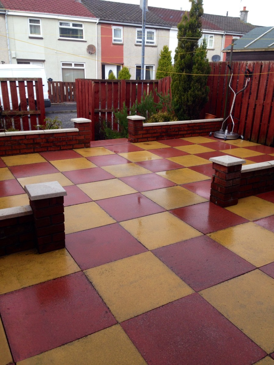 Clean patio