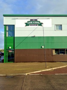 Cook school exterior shot